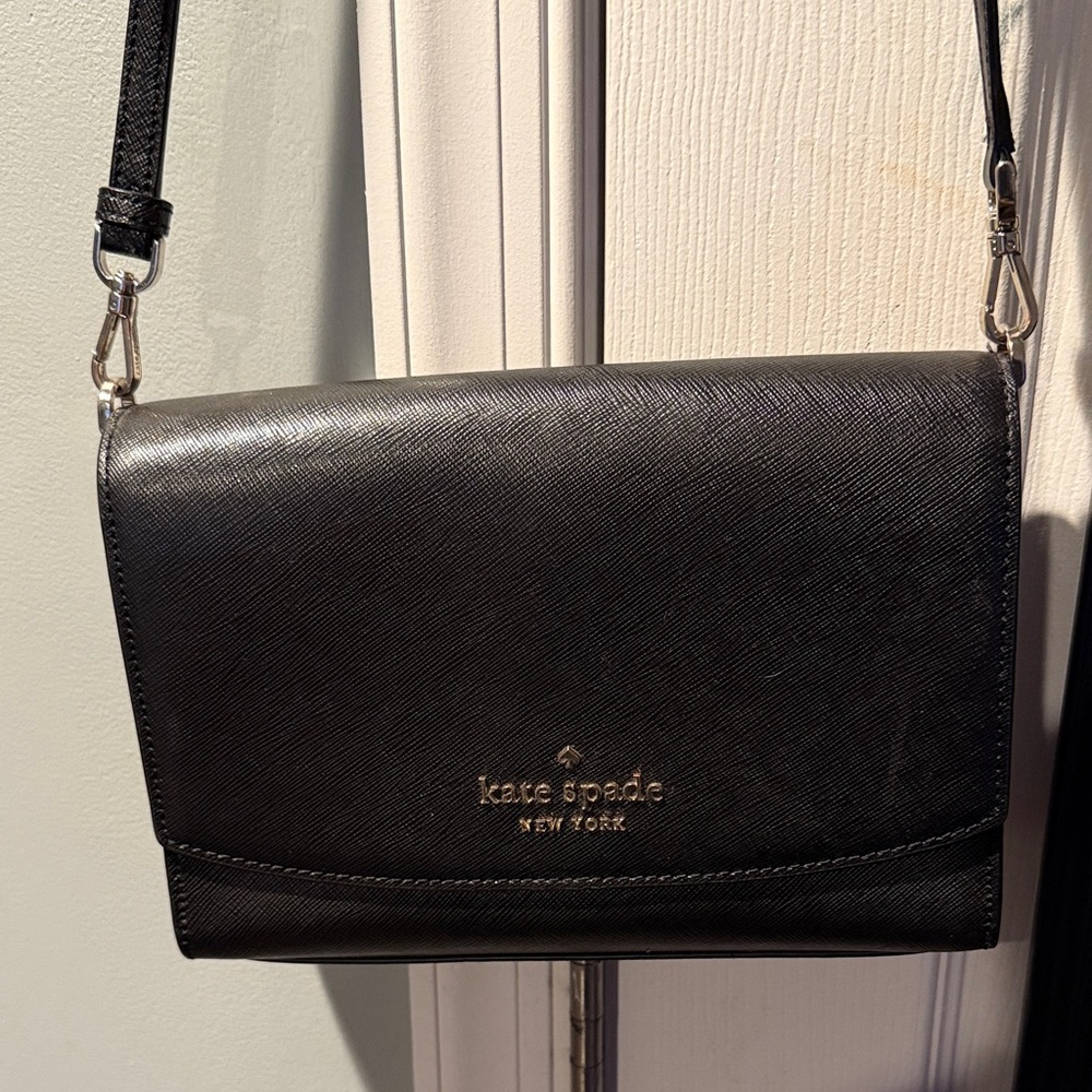Kate Spade Charcoal Crossbody Bag